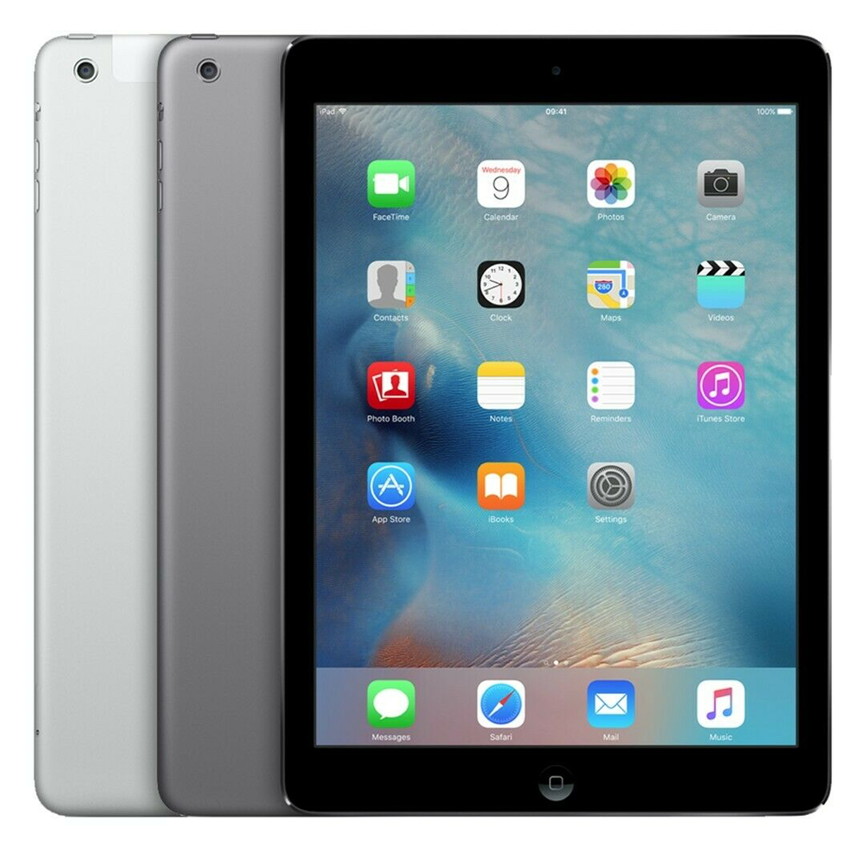 Apple iPad Air 1st Gen 16GB Retina Wi-Fi Cellular Unlocked 9.7" Silver