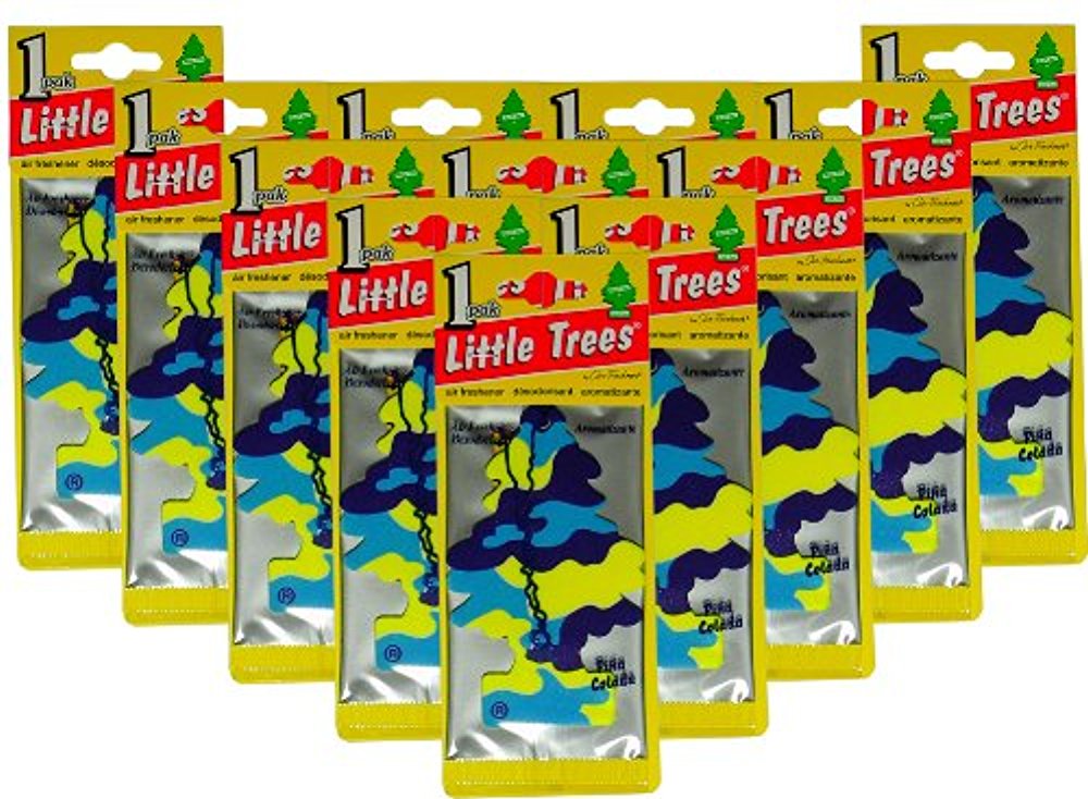 Pina Colada Little Trees 10967 Freshener Air Tree MADE IN USA Pack of